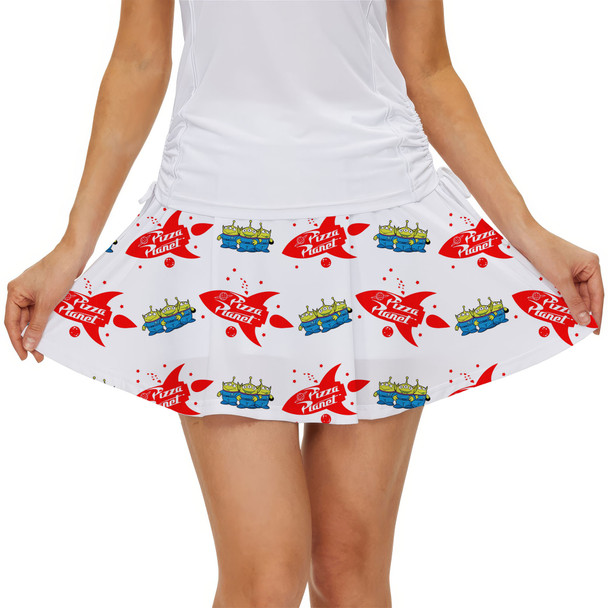 Women's Skort - Pizza Planet