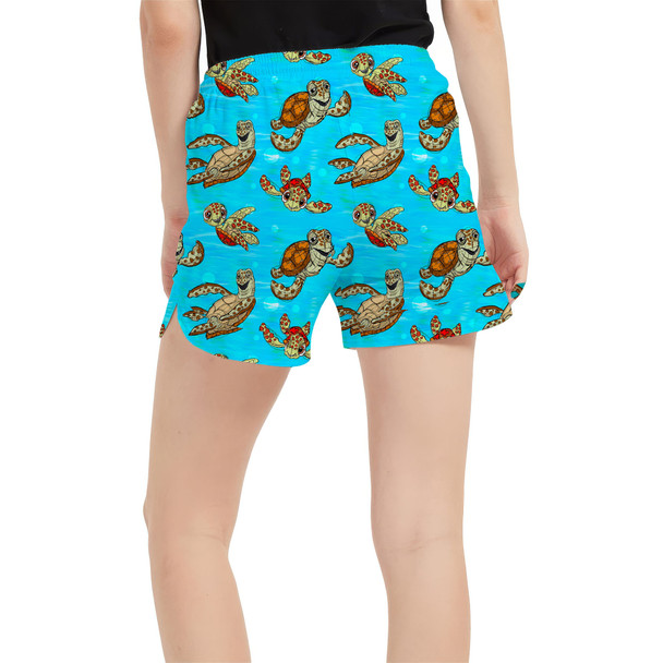 Women's Run Shorts with Pockets - Crush and Squirt