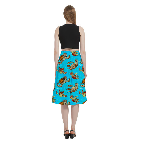 A-Line Pocket Skirt - Crush and Squirt
