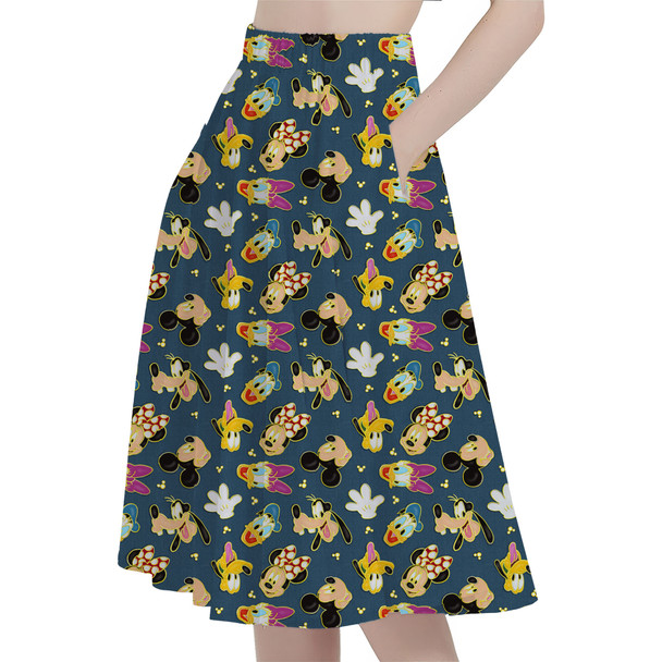 A-Line Pocket Skirt - Proud Pin Trader