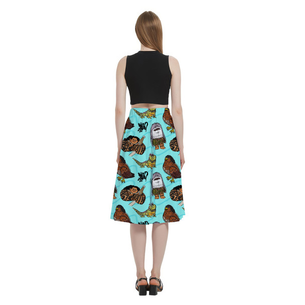 A-Line Pocket Skirt - Moana's Maui