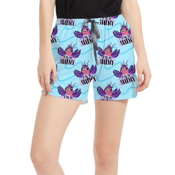 Women's Run Shorts with Pockets - Moana's Tamatoa