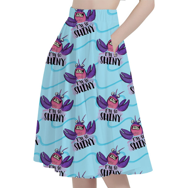A-Line Pocket Skirt - Moana's Tamatoa
