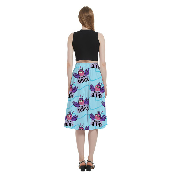 A-Line Pocket Skirt - Moana's Tamatoa