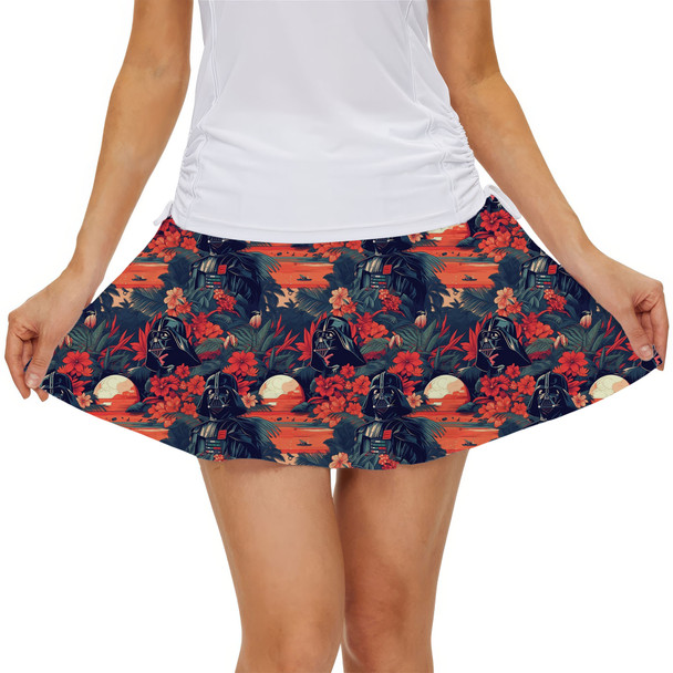 Women's Skort - Hawaiian Darth Vader