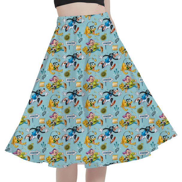 A-Line Pocket Skirt - Dopey's Challenge RunDisney Inspired