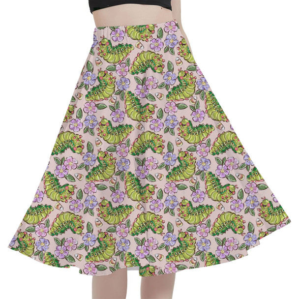 A-Line Pocket Skirt - Floral Heimlich A Bug's Life