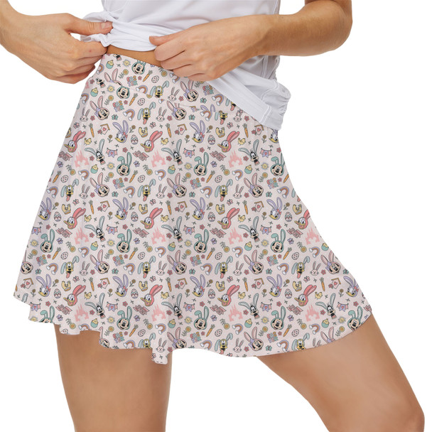 Women's Skort - Mickey & Friends Easter Spring Fun