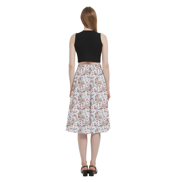 A-Line Pocket Skirt - Miss Bunny Springtime