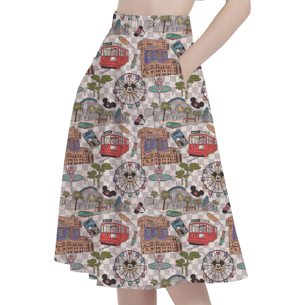 A-Line Pocket Skirt - OG California Adventure