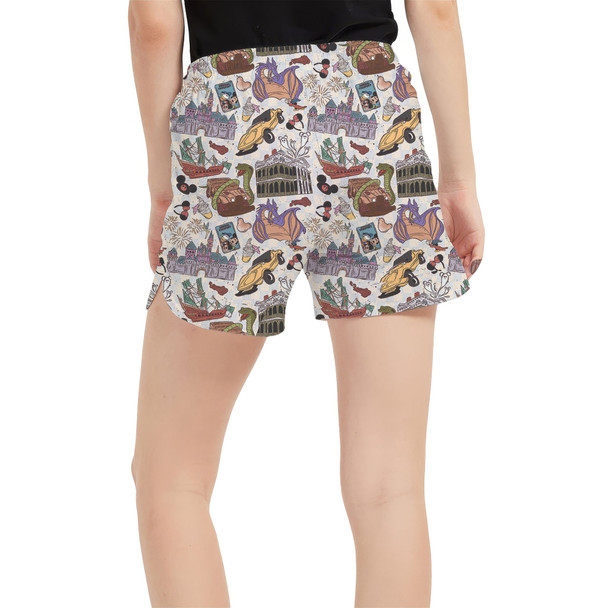 Women's Run Shorts with Pockets - West Coast Disneyland