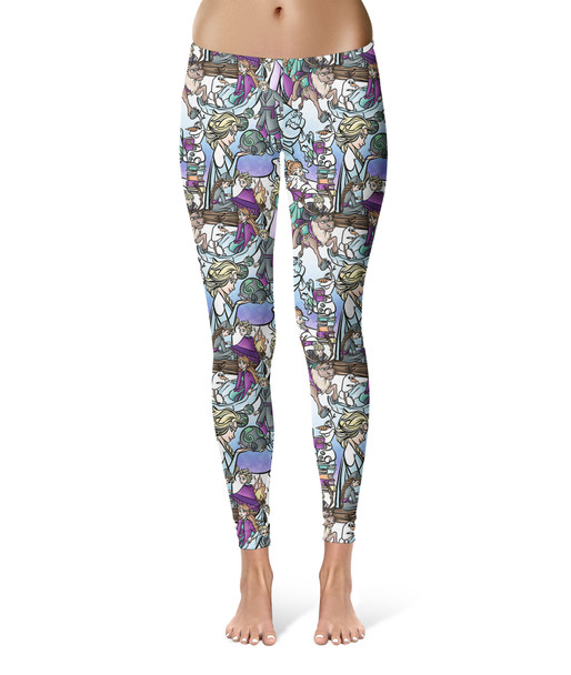 Sport Leggings - Frozen Journey