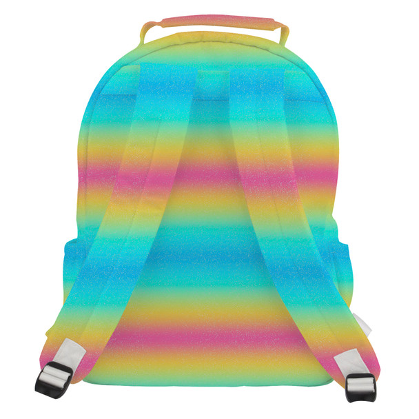 Pocket Backpack - Rainbow Ombre