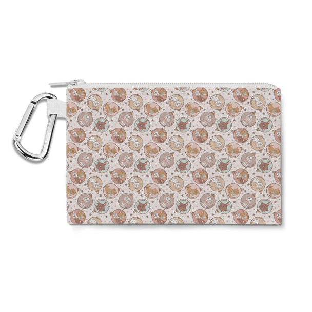 Canvas Zip Pouch - Christmas Marie & Aristocats