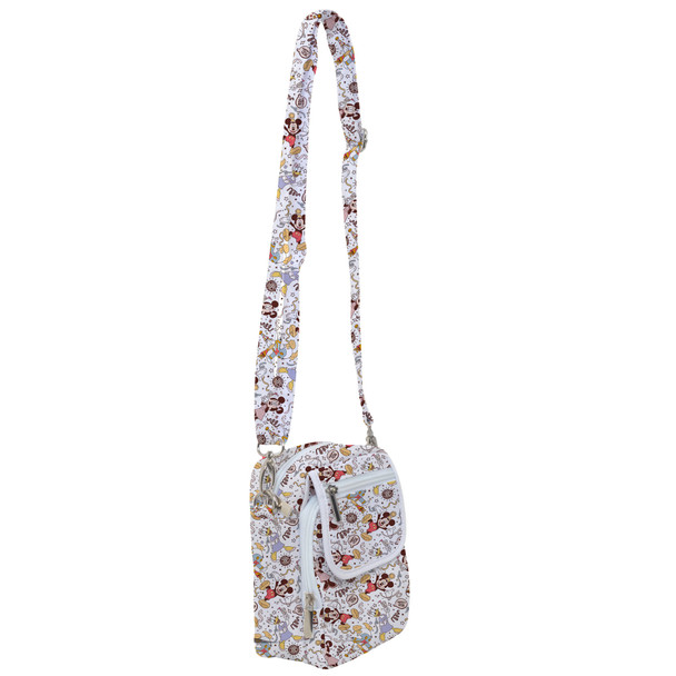 Belt Bag with Shoulder Strap - New Year's Eve Mickey & Friends