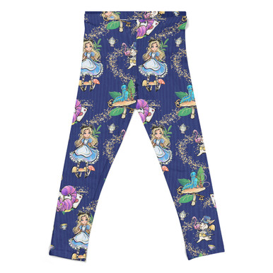 Girls' Leggings - Whimsical Isabela - Rainbow Rules