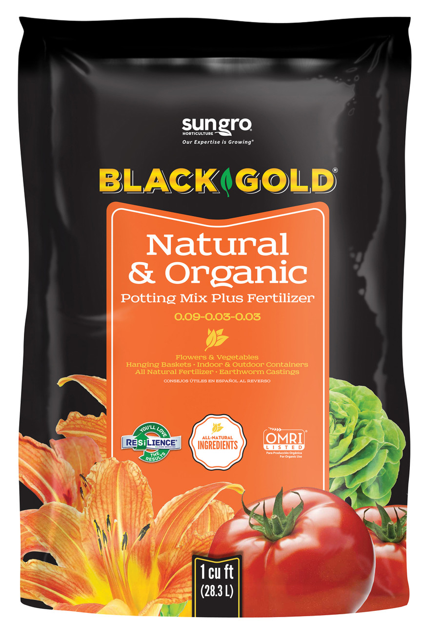 Black Gold® Natural & Organic Canadian Sphagnum Peat Moss Plus 8 qt – Al's  Garden & Home