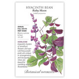 Ruby Moon Hyacinth Bean Seeds Heirloom