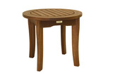 Patio Seating - Eucalyptus Round End Table - 20 inch
