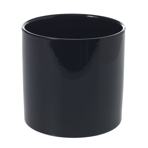 Cercle Shiny Black Pot 6.5"x6.25"