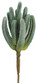 Faux Mini Column Cactus Pick Green - 9 inch