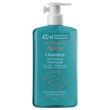 Avene cleanance gel limpiador 400 mL