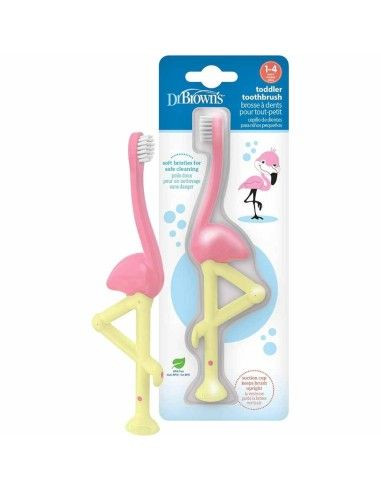 Cepillo dental Dr. Brown's flamenco 1-4 años