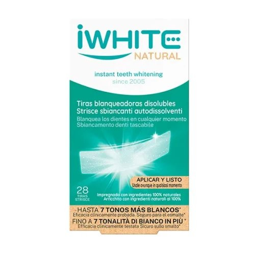 I white natural 28 tiras blanqueadoras