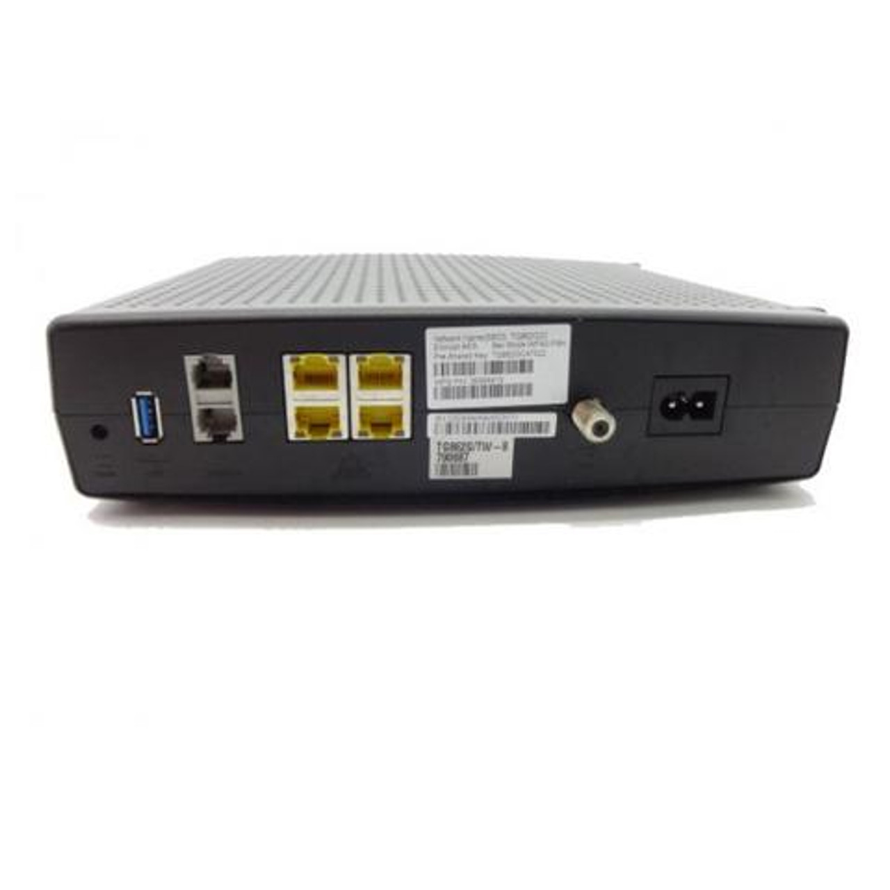 Xfinity modem with phone jack clearance