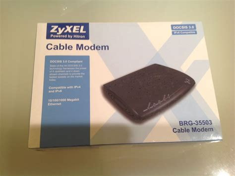 Xfinity Cable Modem ZyXEL BRG-35503 Fast Xfinity Modem