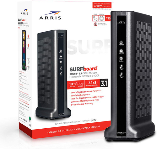 Xfinity Docsis 3.1 Arris SB8200 Comcast Cable Modem