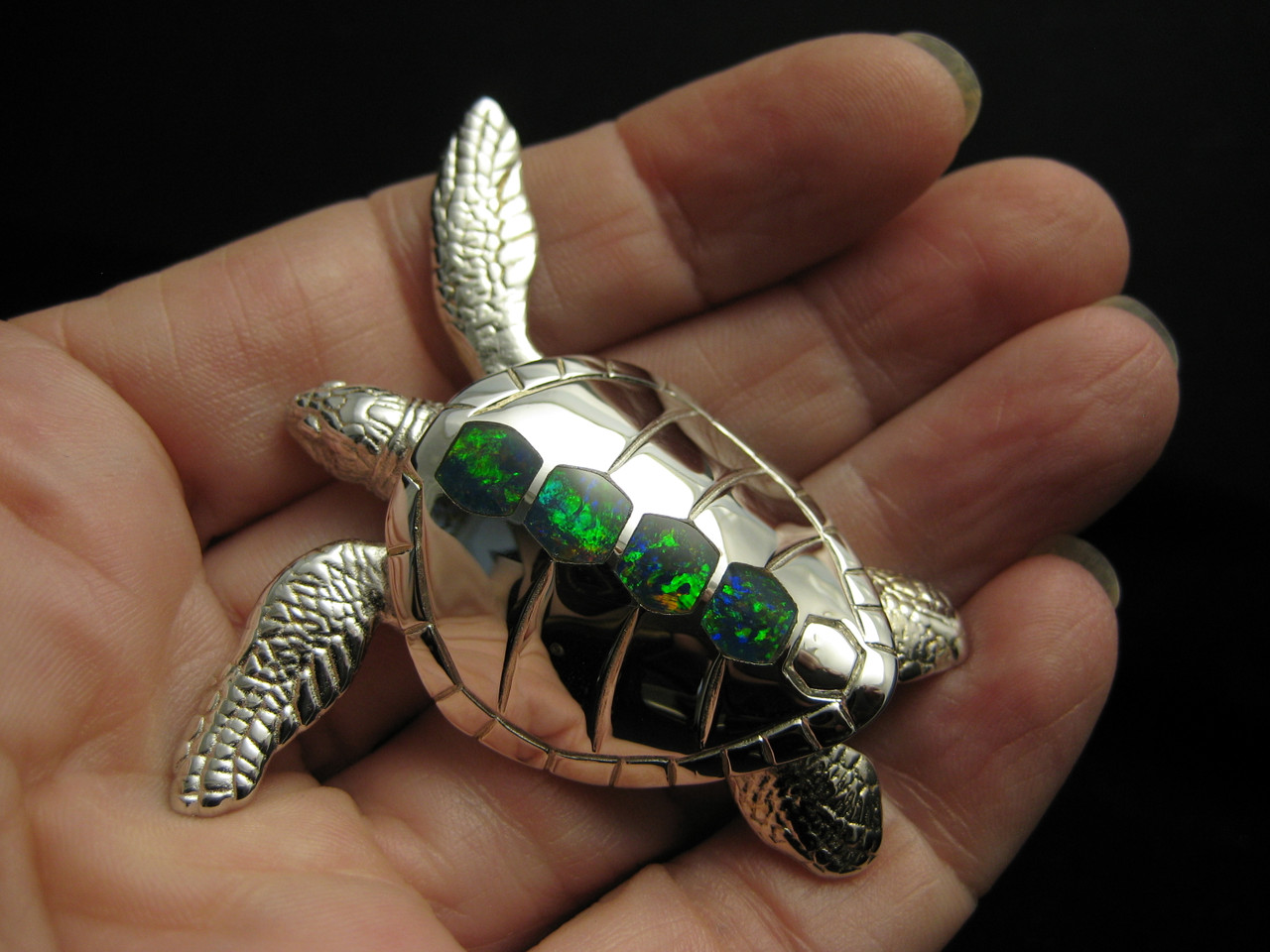 The Turtle - Opal Doublet Turtle