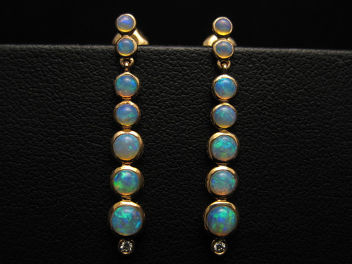 opal earrings