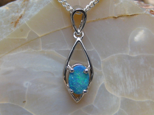 opal pendant