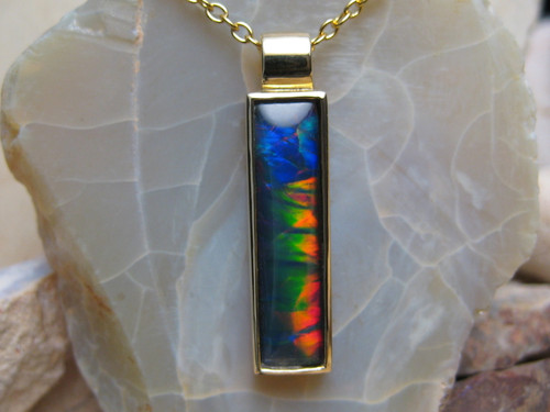 opal pendant