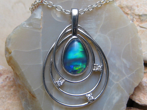 Koko - Opal Triplet Pendant