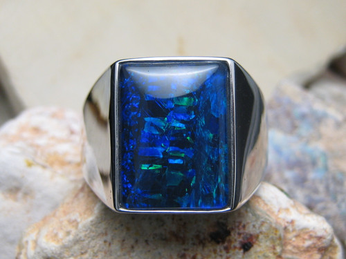 men's opal ring