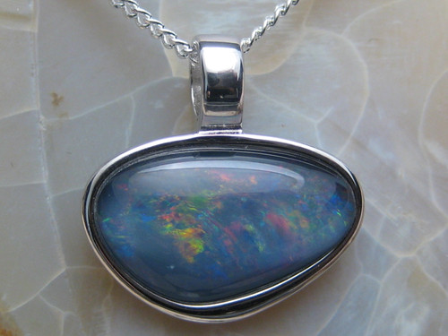 opal triplet pendant