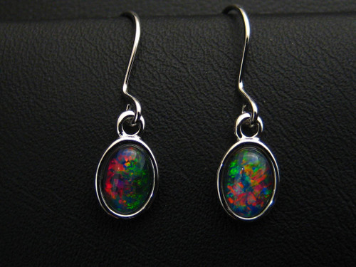 Opal Triplet Earrings
