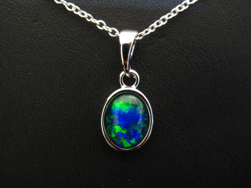 Opal Triplet Pendant