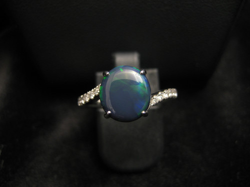 Black Opal Ring