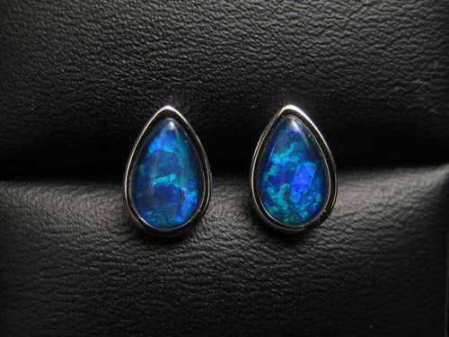 opal triplet earrings