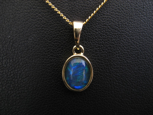 opal triplet pendant