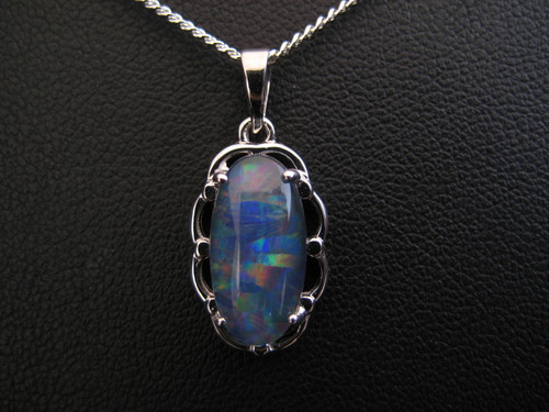 opal triplet pendant