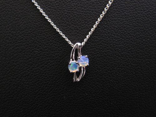Crystal opal pendant
