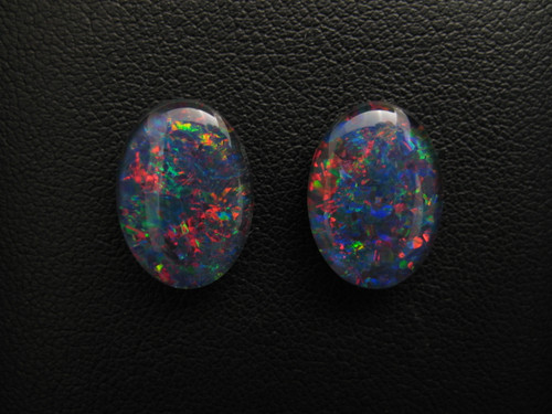 Ruby and Scarlett - Unset Opal Triplet Pair