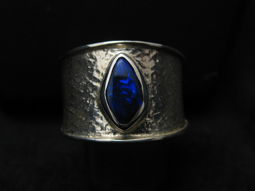 black opal ring