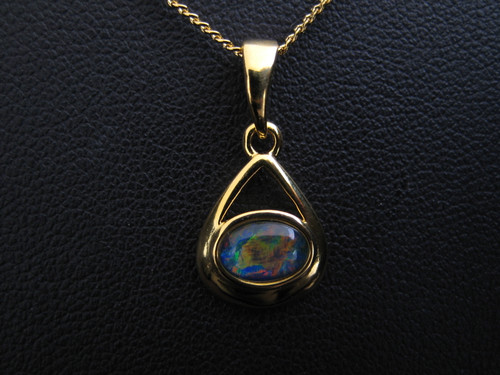 Opal Triplet Pendant