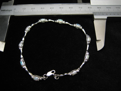 White opal bracelet