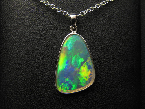 Crystal opal pendant
